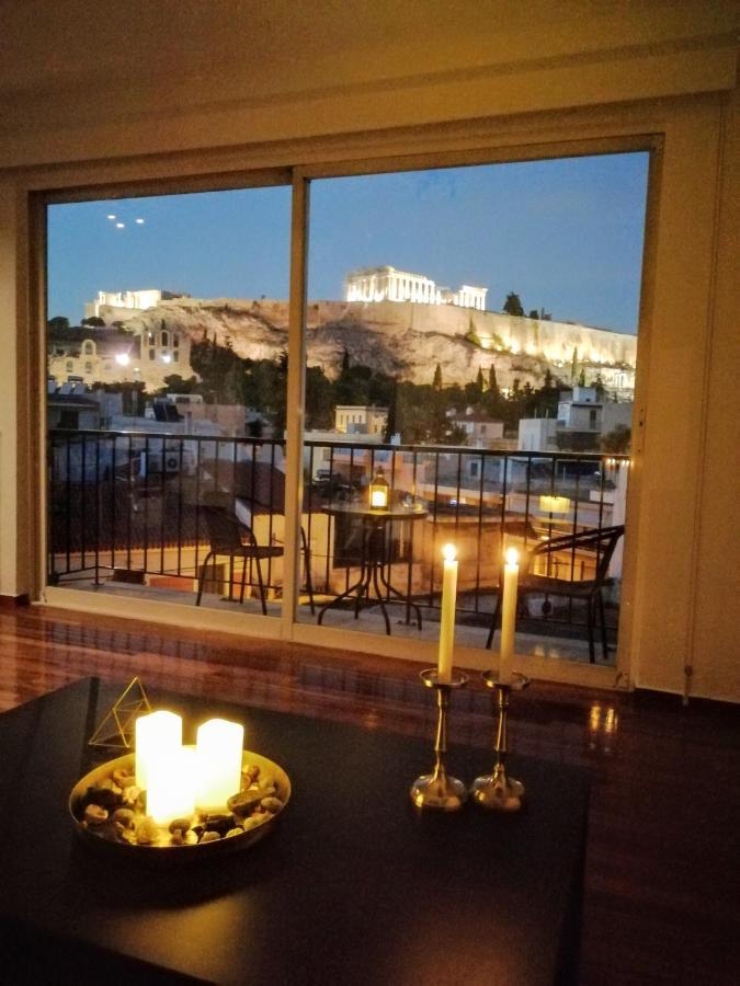 Spectacular Acropolis View Apartment Афины Экстерьер фото